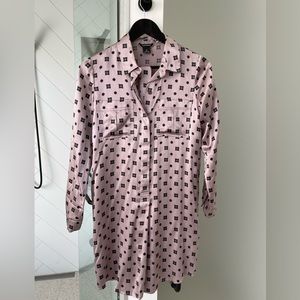 Club Monaco 100% Silk Tunic Dress